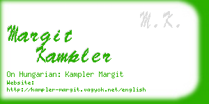 margit kampler business card